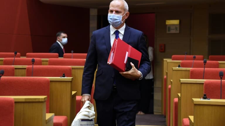 Jérême Salomon avant son audition devant la Commission d'enquête du Sénat le 16 septembre 2020