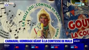Carnaval: un hommage géant à la comtesse de Malo à Dunkerque