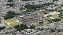 Vue aérienne des Invalides à Paris