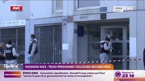 Incendie Nice : 3 personnes toujours recherchées