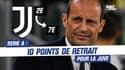 Serie A : Retrait de points confirmé pour la Juve qui chute du Top 4