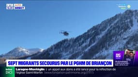 Hautes-Alpes: sept migrants secourus par le PGHM après avoir passé la nuit dehors