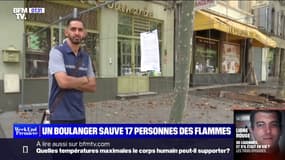 Un boulanger sauve plusieurs personnes d'un incendie à Romans-sur-Isère, dans la Drôme