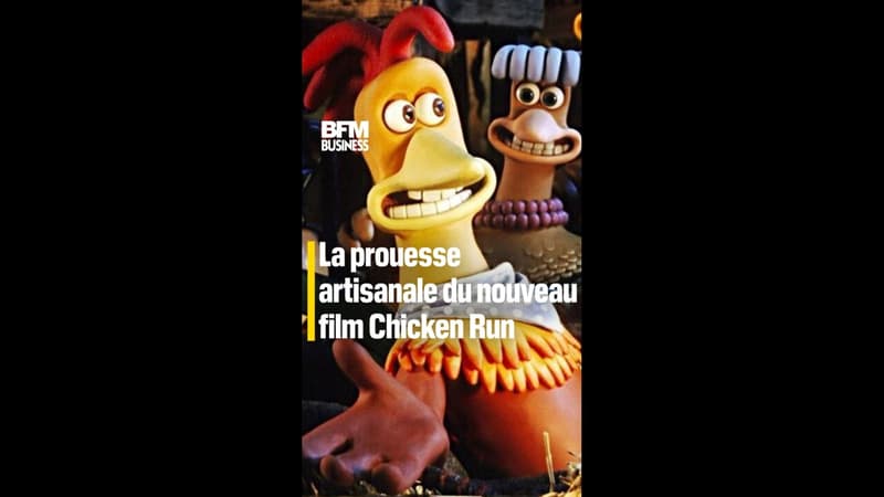 La prouesse artisanale du nouveau film Chicken Run