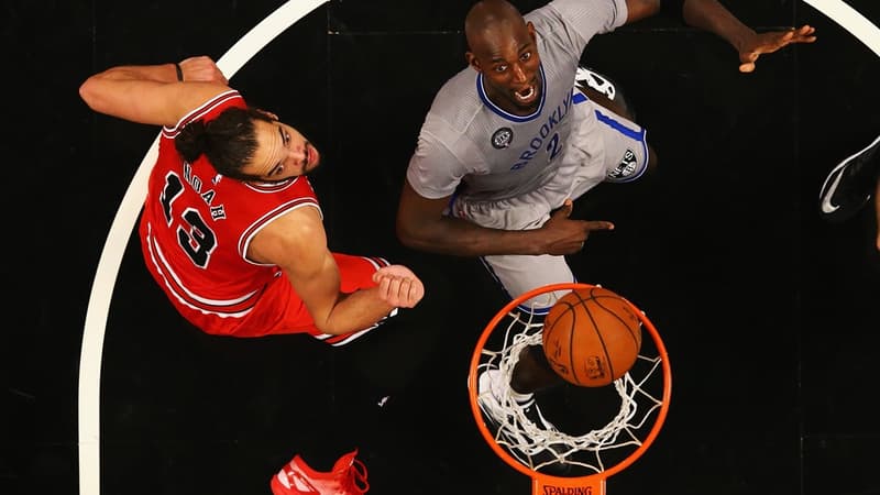 Joakim Noah et Kevin Garnett, duel au sommet... et très chaud !