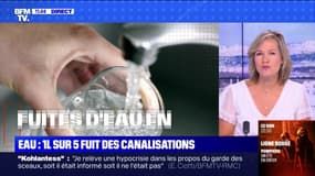  Est-il vrai que l'on gaspille des millions de mètres cube d'eau à cause des fuites ? BFMTV répond à vos questions