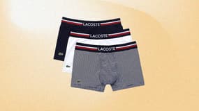 Comment résister à un lot de boxer Lacoste à un prix si bas ?