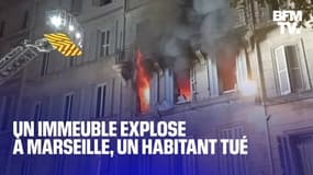 Un immeuble explose à Marseille le soir de Noël, un habitant est retrouvé mort