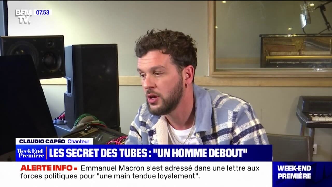 Les secrets des tubes: "Un homme debout" de Claudio Capéo