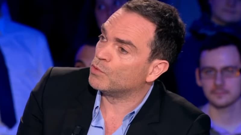 Yann Moix sur le plateau d'"On n'est pas couché" sur France 2 