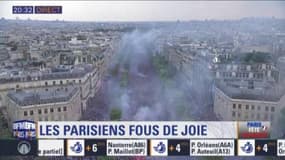 La France championne du monde: écoutez le boucan d'enfer et de joie sur les Champs-Elysées