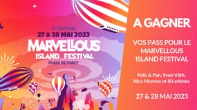 A gagner : vos pass pour le Marvellous Island Festival Paris