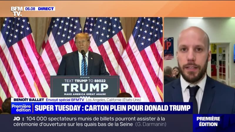 Présidentielle aux États-Unis: Donald Trump fait carton plein lors du Super Tuesday