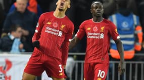 Fabinho et Sadio Mané