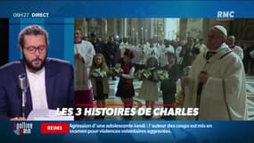 « Les 3 histoires de Charles Magnien » : Le plaisir culinaire et sexuel divin selon le Pape, pas de masque pour les animaux domestiques et hommage à Ronald Bell - 11/09