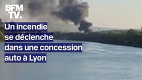 Un incendie ravage une concession automobile à Lyon, un suspect interpellé