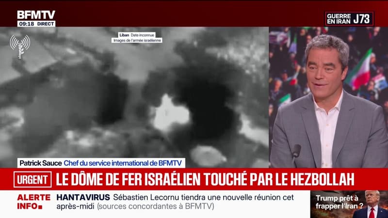 Guerre au Moyen-Orient: le Dôme de fer israélien touché par le Hezbollah
