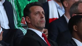 Edu, directeur sportif d'Arsenal, le 19 mai 2024