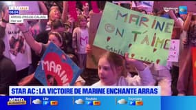 Star Academy: la victoire de Marine fait chavirer de joie la fan-zone d'Arras