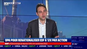 Nicolas Goldberg (Colombus Consulting) : OPA pour renationaliser EDF à 12 euros par action - 19/07 