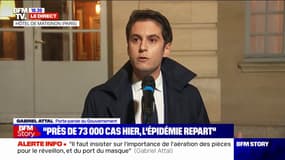 Gabriel Attal: "La dose de rappel permet de protéger fortement contre les formes graves, y compris celles liées au variant Omicron"