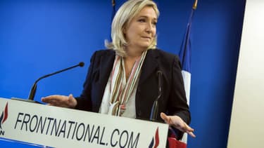 Marine Le Pen, présidente du Rassemblement national