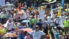 Image d'illustration - Manifestation pour l'action contre le réchauffement climatique à Sydney, Australie, en 2015