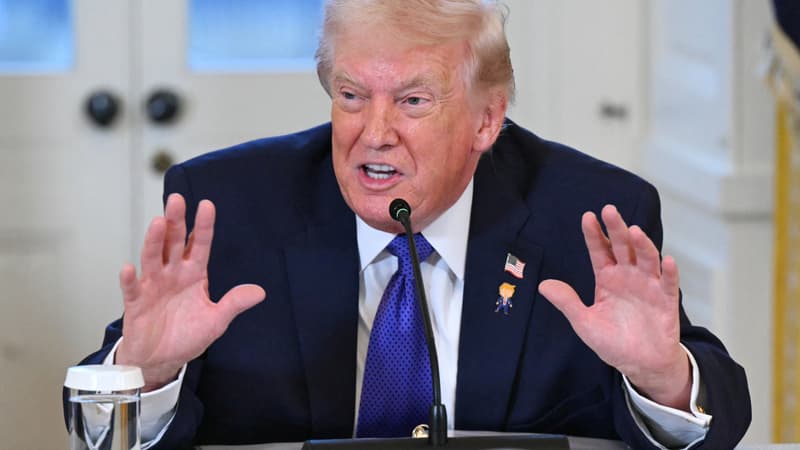 "L'Iran a de gros problèmes": Donald Trump réitère ses menaces d'intervention "s'ils commencent à tuer des personnes comme ils l'ont fait par le passé"