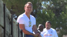 John Terry assiste à l'entraînement de l'OM, à Faro