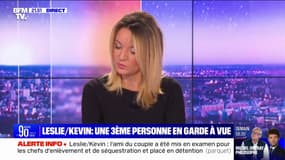 Disparition de Leslie et Kévin: l'ami du couple a été mis en examen pour les chefs d'enlèvement et de séquestration et placé en détention