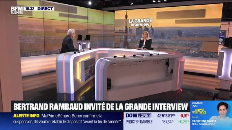 Bertrand Rambaud est l'invité de la grande interview