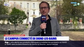 Digne-les-Bains: Jean-François Gombert présente le campus connecté