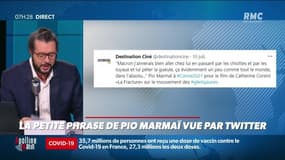 #Magnien, la chronique des réseaux sociaux : La petite phrase de Pio Marmaï vue par Twitter - 12/07