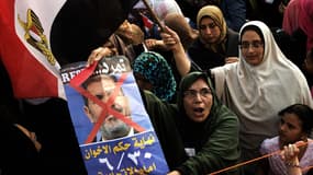 Des opposants au président Morsi, mardi 2 juillet, au Caire.