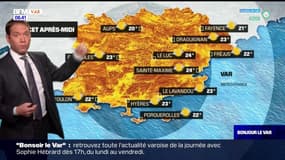 Météo Var: journée très ensoleillée et températures élevées ce mercredi
