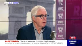Gilles Pialoux face à Jean-Jacques Bourdin en direct - 17/03