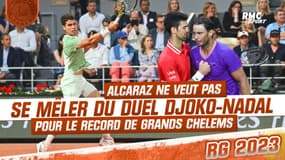 Roland-Garros : Alcaraz ne veut pas se mêler du duel Djokovic-Nadal pour le record de Grands Chelems