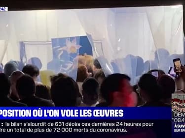 À Tokyo, une exposition d'art où le vol des œuvres est permis
