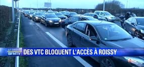 Les VTC poursuivent le blocage à Roissy