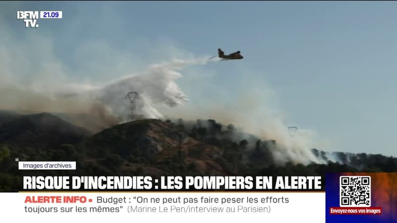 Feux de forêt: le sud-est de la France en alerte maximale thumbnail