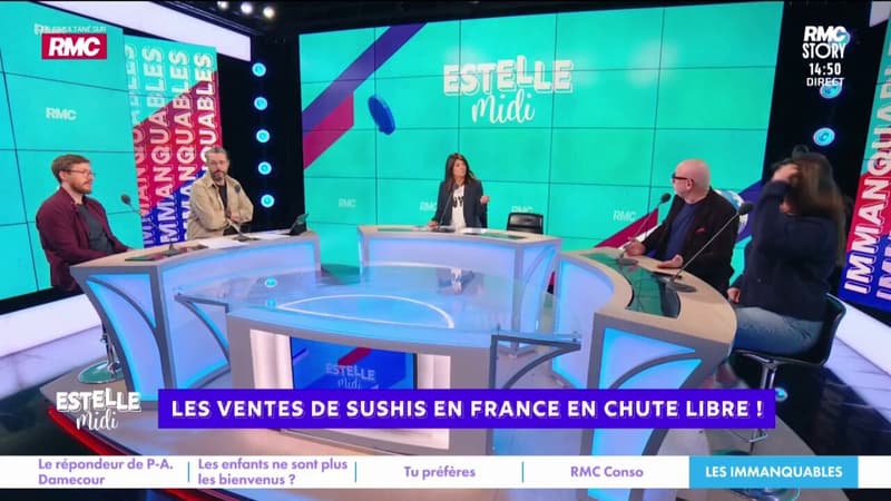"Les gens sont un peu lassés": les ventes de sushis en baisse de 30%