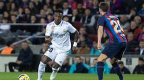 Vinicius face au Barça, le 19 mars 2023