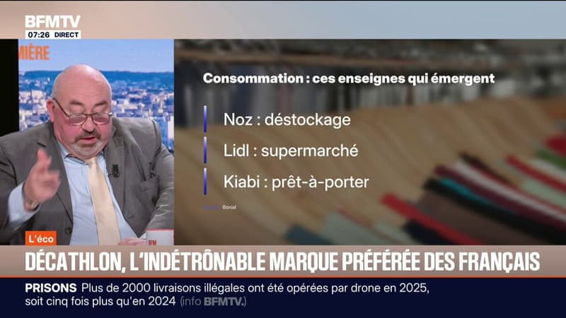 L'éco - Décathlon, l'indétrônable marque préférée des Français