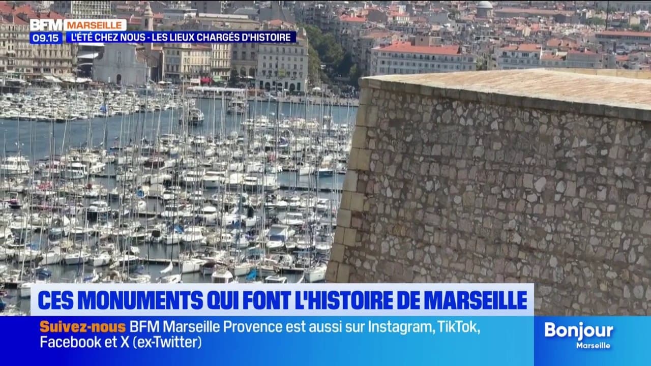 Fort Saint-Nicolas, Abbaye Saint-Victor. Ces monuments qui font l'histoire de Marseille