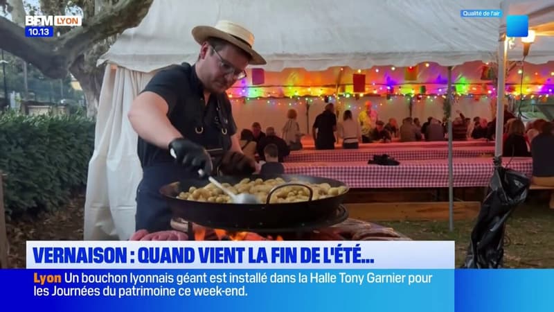 Vernaison: les habitants ont profité de la dernière guinguette de la saison