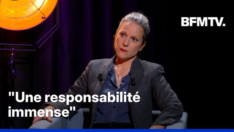 Une partie de la droite porte "une responsabilité immense" dans la montée de l'extrême droite, estime Lucie Castets