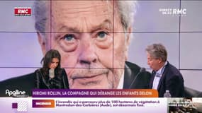 Qui est Hiromi Rollin, la compagne d'Alain Delon visée par des plaintes de ses enfants?