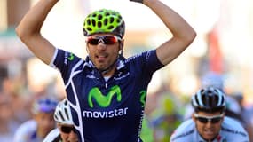 Le coureur de la Movistar a coiffé Petacchi sur le fil