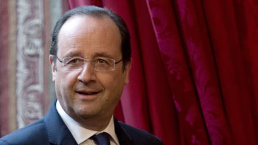 François Hollande à l'Elysée, le 29 avril dernier