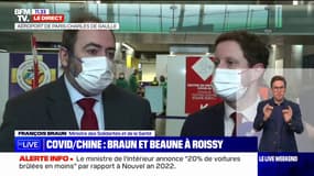 Mesures sanitaires dans les aéroports: "Ce système est là dans une logique de protéger les français" rappelle François Braun